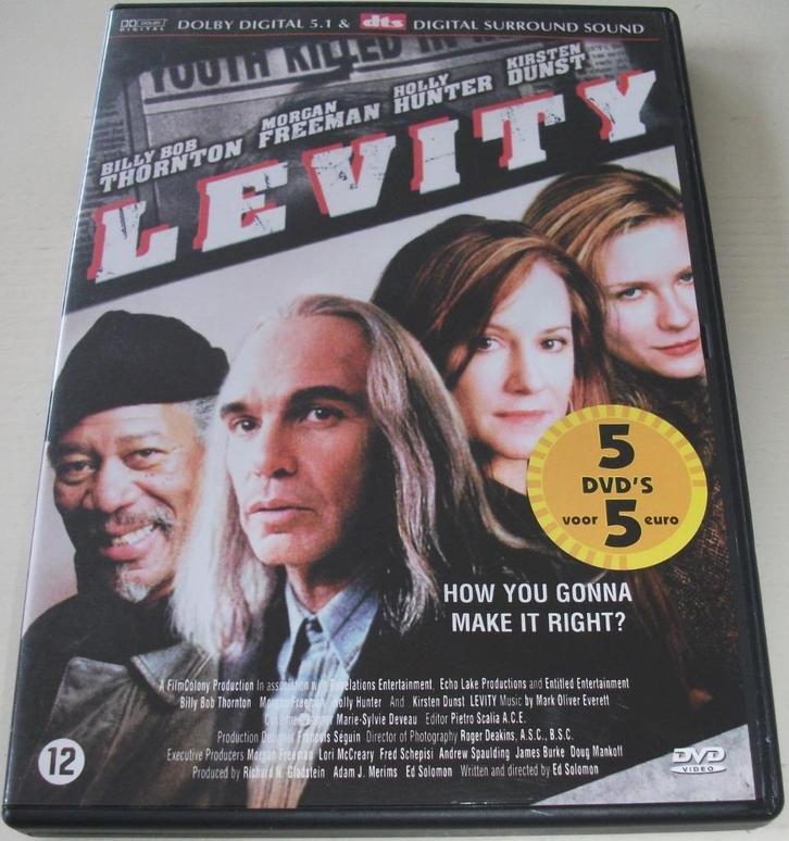 Dvd *** LEVITY ***, Cd's en Dvd's, Dvd's | Thrillers en Misdaad, Zo goed als nieuw, Maffia en Misdaad, Vanaf 12 jaar, Ophalen of Verzenden