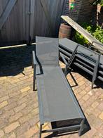 Zonnestoel  ligbed 4x, Ophalen of Verzenden, Zo goed als nieuw, Aluminium