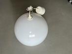 Witte Bol Plafondlamp, Ophalen of Verzenden, Gebruikt, Kunststof