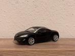 Peugeot RCZ 2010-2014 Zwart Norev 1:43, Hobby en Vrije tijd, Modelauto's | 1:43, Ophalen of Verzenden, Zo goed als nieuw, Auto