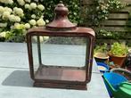 Vitrine kastje vintage, Huis en Inrichting, Kasten | Vitrinekasten, Ophalen, Gebruikt, 50 tot 100 cm, Glas