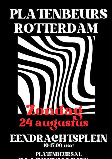 Platenbeurs Rotterdam Eendrachtsplein zondag 24 augustus beschikbaar voor biedingen
