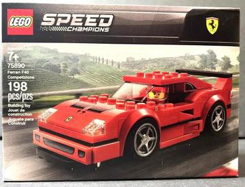 Ferrari F40 Competizione - Speed Champions - LEGO 75890 beschikbaar voor biedingen