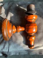 Vintage wandlamp neoklassiek. Oranje zwart, Ophalen of Verzenden, Zo goed als nieuw, Hout, Neoklassiek