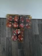 Kunststof kerstballen. Bordeauxrood/aubergine, Diversen, Kerst, Ophalen, Zo goed als nieuw