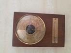 Vintage barometer en thermometer, Ophalen of Verzenden, Zo goed als nieuw, Barometer