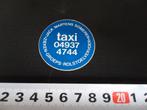 sticker someren taxi jack martens zieken groeps rolstoel, Ophalen, Zo goed als nieuw