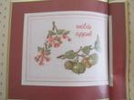 Borduurpatroon  Wilde appel  nr 7902, Hobby en Vrije tijd, Borduren en Borduurmachines, Verzenden, Nieuw, Handborduren, Patroon