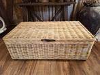Rieten landelijke sobere mega speelgoed mand, Ophalen of Verzenden, Zo goed als nieuw, Rechthoekig, Riet