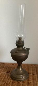 Oude koperen olielamp, Ophalen of Verzenden