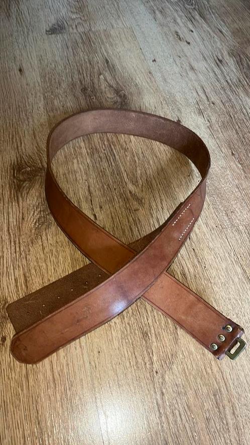 WO2 NL Mariniers koppel riem nieuwstaat!, Verzamelen, Militaria | Tweede Wereldoorlog, Landmacht, Kleding of Schoenen, Nederland