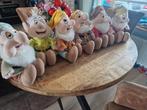Knuffels pluche De 7 dwergen (6 stuks), Knuffel, ., Ophalen of Verzenden, Zo goed als nieuw