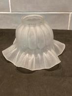 Glazen lampenkapje rokmodel (070825), Overige kleuren, Rond, Ophalen of Verzenden, Zo goed als nieuw