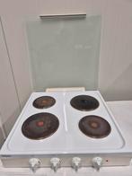 Pelgrim Elektrisch Fornuis - 4 Kookzones, Witgoed en Apparatuur, Kookplaten, Ophalen, Gebruikt, 4 kookzones, Vrijstaand