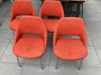 4 saarinen stoelen vintage artifort, Huis en Inrichting, Stoelen, Ophalen, Gebruikt