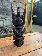 Garuda hindoeïstisch houtsnijwerk beeld Garuda, Ophalen of Verzenden