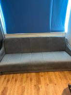 Bank / slaapbed 190-115, Zo goed als nieuw, Twijfelaar, Grijs, 160 cm