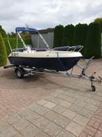 Consoleboot PM410 met 30pk Yamaha en trailer, Watersport en Boten, Benzine, 30 tot 50 pk, Buitenboordmotor, Polyester