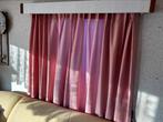 Gordijn roze 180 cm hoog, Ophalen, Overige kleuren, 50 tot 100 cm, Zo goed als nieuw