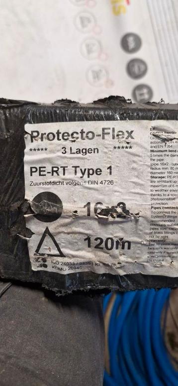 Vloerverwarming Slang - Nieuw 120m + Restant beschikbaar voor biedingen