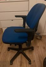 RH Flokk Bureaustoel - Goed Gebruikt, Gebruikt, Blauw, Ophalen of Verzenden, Bureaustoel