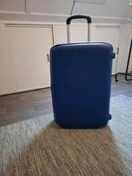 Samsonite Kunststof Koffer - Blauw, Sieraden, Tassen en Uiterlijk, Koffers, Ophalen, Gebruikt, 50 tot 60 cm, Hard kunststof