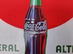 Emaille Reclamebord Bord Coca Cola, Verzamelen, Ophalen of Verzenden, Gebruikt, Reclamebord