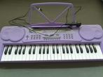 Meisjes kinder Keyboard lila z.g.a.n., Muziek en Instrumenten, Ophalen, Zo goed als nieuw, Overige aantallen, Overige merken