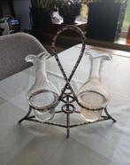 oud Frans olie en azijn stel, Ophalen