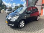 Opel Agila 1.2 16V 69KW 2012 Zwart, Auto's, Voorwielaandrijving, 94 pk, Stof, 4 cilinders