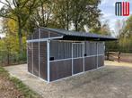 Onderhoudsvrije buitenstallen nieuw, Dieren en Toebehoren, Stalling en Weidegang, Weidegang, 4 paarden of pony's of meer