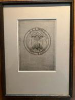 Ex Libris Ina Lohr (door Sally Lohr) - Originele Prent, Ophalen of Verzenden