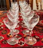 14 kristallen wijnglazen, Ophalen, Zo goed als nieuw, Kristal, Glas of Glazen