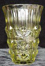 Val St. Lambert / Luxval / vaas Ronald, Antiek en Kunst, Antiek | Glas en Kristal, Ophalen of Verzenden