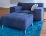 Jamé model Brent loveseat met hocker, Ophalen, Hout, Nederlands Design, Gebruikt
