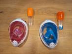 2 stuks Subea snorkelmasker EASYBREATH  Zo Goed Als Nieuw, Watersport en Boten, Ophalen of Verzenden, Zo goed als nieuw, Snorkelset