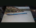 Schilderij van een boot op canvas, Ophalen of Verzenden