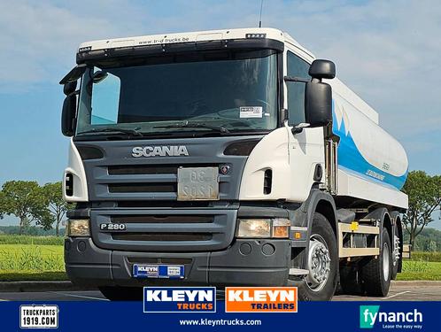 SCANIA P280 6x2*4 19000 l fuel, Auto's, Vrachtwagens, Bedrijf, Te koop, ABS, Centrale vergrendeling, Cruise Control, Elektrische buitenspiegels