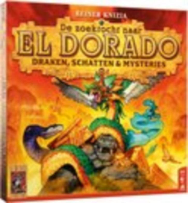 De Zoektocht naar El Dorado: Draken, Schatten & Mysteries, Hobby en Vrije tijd, Gezelschapsspellen | Bordspellen, Nieuw, Een of twee spelers
