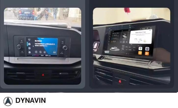 autoradio navigatie vw caddy carkit android 14 carplay usb, Auto diversen, Autoradio's, Ophalen of Verzenden