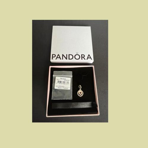 Pandora hangende bedel - zilver/roségoud, Sieraden, Tassen en Uiterlijk, Bedels, Zo goed als nieuw, Pandora, Zilver, 1 bedel, Ophalen of Verzenden