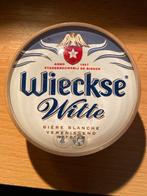 Wieckse Witte Biertap Afdekplaat, Verzamelen, Biermerken, Ophalen of Verzenden, Gebruikt, Overige typen, Overige merken