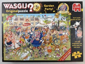 Wasgij Original puzzel 2x 1000 stukjes 40 Garden Party beschikbaar voor biedingen