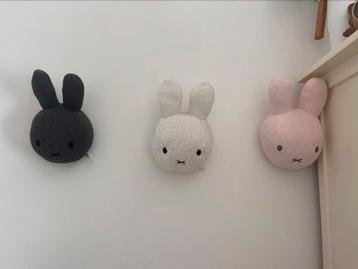 3 stuks nijntje tiamo wanddecoratie beschikbaar voor biedingen