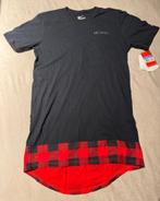 Nike Heren T-shirt Zwart/Rood Maat M, Maat 48/50 (M), Zwart, Nike, Nieuw