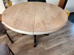 Ronde eettafel, Ophalen, Gebruikt, Rond, 100 tot 150 cm