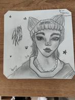 Straykids hyunjin potlood tekening, Ophalen of Verzenden