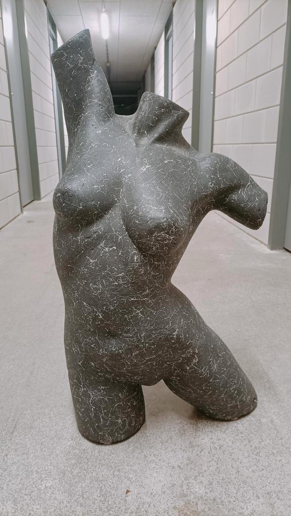 Torso Paspop Dame - Zwart Grijs Piepschuim, Huis en Inrichting, Woonaccessoires | Overige, Gebruikt, Ophalen