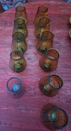 11x Glazen Lampjes op Batterij..Sfeerverlichting, Huis en Inrichting, Ophalen, Zo goed als nieuw