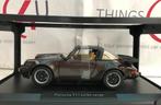 Norev 1:18 Porsche 911 Turbo Targa 1987 bruin metallic nieuw, Hobby en Vrije tijd, Modelauto's | 1:18, Nieuw, Ophalen of Verzenden